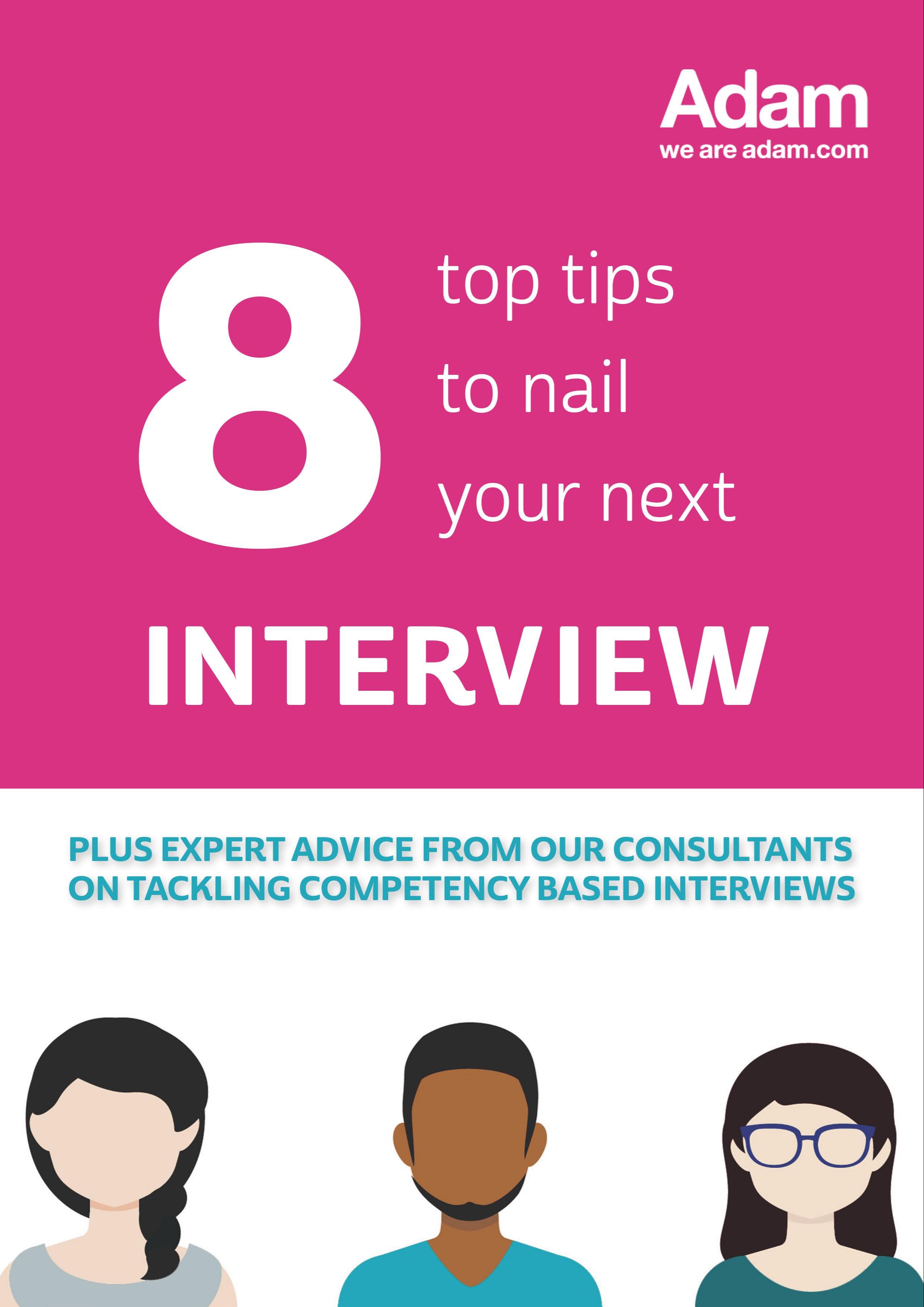 8 Top tips to nail your next interview cover